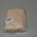 Gute Chair Seat Cover,Velvet Seat Covers for Dining Chairs, Stretch Fit Washable Chair Cushion Protectors Set of 6, Soft Removable Kitchen Chair Slipcovers with Elastic Ties Beige