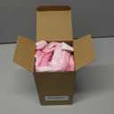 Heart Minky Baby Blanket 30 x 40 Inches for Girls, Soft Plush Receiving Blanket with Dotted Back, Gift for Toddler Newborn Infant Christmas Birthday Baby Shower