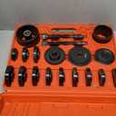 23pcs FWD Front Wheel Drive Bearing Removal Tool, Wheel Bearing Press Kit Bearing Adapters Bearing Installer Tool