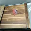 GASHELL Noodle Board Stove Cover with Handles for Electric, Gas Stove Top (Acacia Wood), 29.5"L x 22"W