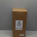 2 Gallon Glass Drink Dispenser with Spout for Parties - Tall Airtight Mason Style Beverage Serveware Stand with Metal Spigot for Kombucha, Water, Juice, Punch, Cocktails, Ice Tea & Sun Tea