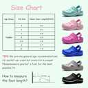 Toddler Girls Boys Clogs Classic Garden Shower Beach Pool Swim Slip on Sandals Slides Children Kid Cute Water Shoes (Pink) 23
