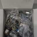 Cylinnda Cabinet Locks with Keys, 5/8" Cam Locks Keyed Alike, Tool Box Lock for Truck Pickup Mailbox Cabinet Cam Lock Toolbox Lock Replacement Set, Zinc Alloy (20 Pack, 5/8")