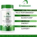 LIVORKA Eroboost Supplement for Men  Male Performance Advanced Formula - 60 Capsules for 1 Month