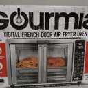 Gourmia Toaster Oven - 6-Slice Capacity, Digital Display, Stainless Steel
French Door Design Air Fryer Combo, 17 Cooking Presets, Adjustable Time & Temperature, FryForce 360°, Dishwasher-Safe Trays