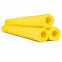 Chochkees Pool Noodles 52" x 2.5" Inch Swimming Hollow Core Foam Tube, Floating Thick Noodles for Floating, Pool Accessories (Yellow, 3-Pack)
