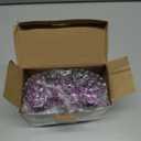 Burcica Wireless Controller for PS-2 Play 2 Double Vibration 2 - Clear/Green and Clear/Purple