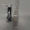 Compatible with Garmin Venu 3s Watch Band Resin, 18mm Strap Compatible for Garmin Venu 4s 41mm/Venu 2s/Forerunner 265s/255s/Vivoactive 4s Wristband Bracelet Replacement with Stainless Steel Buckle (Aurora White)