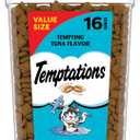 Temptations Cat Treats Classic Crunchy and Soft Cat Treats, Tempting Tuna Flavor, 16 oz. Tub (EXP 09/30/26)