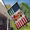 United States and Mexico 3x5 Ft,Viva Mexico Mexican US American Flag Poster Banner Sign for Indoor Outdoor Decoration