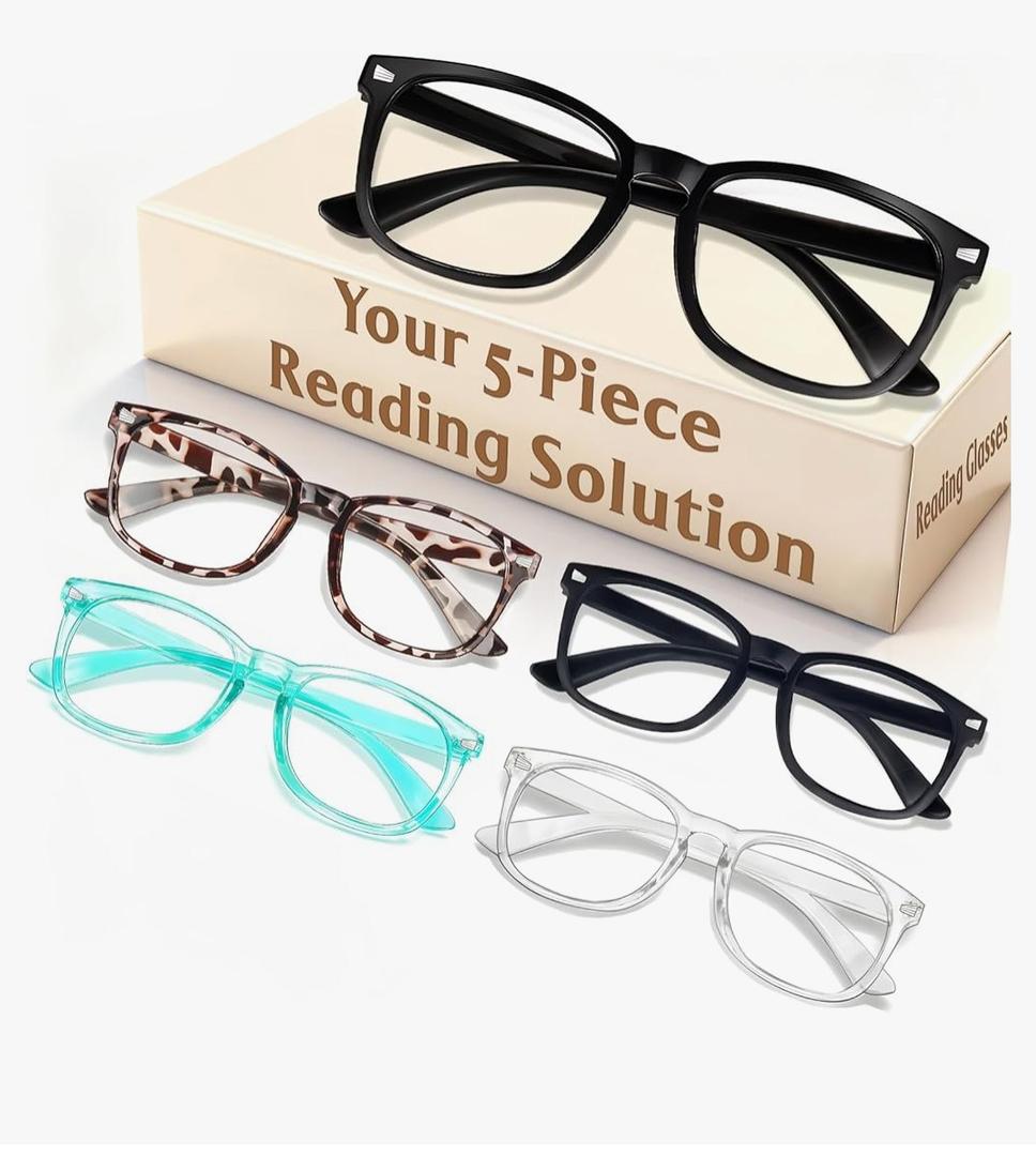 CHEERS DEVICES Reading Glasses for Women Men, Eyeglasses, Blue Light Readers for Men Women