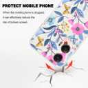 LEECG for Motorola Moto G Stylus 5G 2024 Case, Flower Pattern Slim Case Soft Silicone Protective for Moto G Stylus 5G 2024 Phone Cover, Flower Rice White