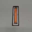 Silicone Magnetic Band Compatible with Apple Watch for 38mm 40mm 41mm 42mm 44mm 45mm 46mm 49mm, Sport Strap Soft Replacement Wristband for iWatch Ultra 3 2 1 Series 11 10 9 SE 8 7 6 5 4 (Orange/Black)