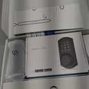 Veise VE06-H Smart Front Door Lock Set, App Control, Keyless Entry Deadbolt with Lever Handle, Electronic Digital Touchscreen Keypad, Auto Lock, Easy Install, Matte Black