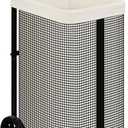 STORAGE MANIAC Rolling Laundry Cart with Wheels 37.4"H Laundry Hamper with Removable and Washable Canvas Liner Heavy Duty Laundry Basket Sorter Utility Cart Steel Frame for Clothes & Groceries, Beige