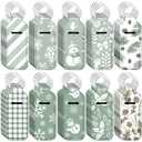 Ctosree 40 Pcs Christmas Theme Lipstick Holder with Portable Clip on Lip Gloss Sleeve Pouch Lipstick Holder Pocket Lip Balm for Xmas Employee Gifts Coworker Nurse Teachers(Snowman)