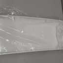 Replacement Toilet Tank Lid - Universal Fit - White Plastic - Inside Dimensions: 19-1/4" x 6-9/16" - Made in USA