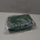 FlowFly Insulated Reusable Lunch Bag Adult Large Lunch Box for Women and Men with Adjustable Shoulder Strap,Front Zipper Pocket and Dual Large Mesh Side Pockets,ArmyGreen