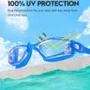 2 x Adult Swim Goggles 2 Pack No Leaking Goggles for Men Women Youth | Anti-Fog UV Protection Mirrored Swimming Glasses
