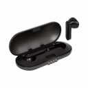 Helix True Wireless Earbuds With Zinc Alloy Charging Case - Black