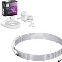 Power Cable Replacement for Philips Hue Light Strip Plus 800276 800268 555334 Smart Indoor Lightstrip, 8.2ft Long Extension Cord