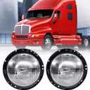 Headlights for Kenworth T2000 1997-2011 Headlight Assembly Replacement Kenworth T2000 Front Headlamp Driver & Passenger Side