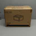 Attelite Upgrade 12pack Shoe Box Storage Containers,Thicken Sturdy Clear Stackable Plastic Shoe Organizer Box with Magnetic Door, X-Large Drop Front Shoe Box