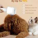 3-in-1 Pet Grooming Tool - Deshedding Dog Brush, Dematting Comb, Undercoat Rake for Long Hair Dogs & Cats, Grooming Comb for Shedding and Matting