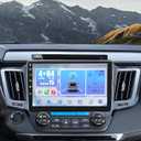 Android 15 Car Radio Stereo for Toyota RAV4 2013-2018: Wireless/Wire Carplay&Android Auto for RAV4 Radio Upgrade with 10" Touchscreen,Bluetooth,5G WiFi,GPS,FM Audio,SWC,Backup Camera,4G+64G