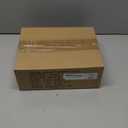 BagDream 100 Pack 3.5x2.4x6.7 Inches Mini Gift Party Favor Bags Small Kraft White Gift Bags with Handles Bulk Recyclable Paper Sacks