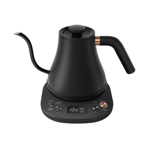 Mecity Electric Kettle Gooseneck Pour Over Kettle ±1℉ Temperature Control Quick Heating Water Boiler for Coffee & Tea & Formula Auto Shut Off Tea Kettle 1200 Watt, 0.8L, Matt Black, Barista Edition