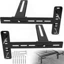 Universal Bed Headboard Brackets, Adjustable Bed Base for Twin/King/Queen/Full Size Beds Headboard Wall Mounting Bracket with Footboard Extension Kit Thickening