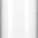 28 fl oz/850 ml Clear Glass Storage Canister with Airtight Wooden Screw Lid, Medium Cute Decorative Glass Container Jar for Coffee,Candy,Salt,Cookie,Condiment,Pepper,Sugar,Overnight Oatmeal