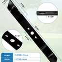 IWIWE 21 Inch Lawn Mower Blade, Replacement Blade Compatible with Greenworks 21" Deck Mower, Replaces MO48L4422, MO40L4413, MO40L03, C3208101 (1 Pack)