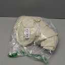 Wokceer 7.2FT Round Backdrop Cover Beige Round Arch Covers with Buckles Polyster Circle Balloon Arch Cover for Wedding Birthday Party Ceremony Decor