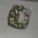 EBOOT 15 Pieces Assorted Colored Flower Crown Wreath Headband Garland Multicolor Headbands Floral Headpiece for Wedding Festival Vacation Fairy Party Photography Props