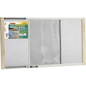 Frost King AWS1837SP WB Marvin Adjustable Window Screen, 18in High x Fits 21-37in Wide