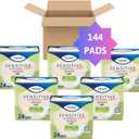Tena Sensitive Care Ultra Thin Light Incontinence Pads for Women, Postpartum and Bladder Control, Regular, 144 Count