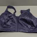 ZeroBound Women's Minimizer Bras Comfort Cushion Strap Wirefree Full Coverage Large Bust Non-Padded Bra 85E