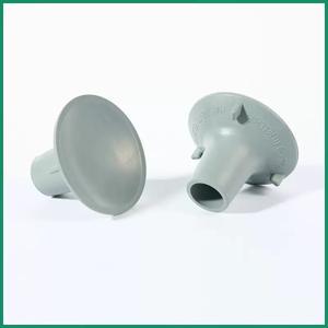 2 PCS Rubber Feet for Toilet Safety Rail, Universal Fit Shower Chair, Bath Bench Legs, Toilet Seat Leg Tips Large Suction Cup Feet for Commode Chair