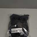 RWJ Plus Size Wedding Guest Dress for Women Deep V Neck Long Sleeve High Waist Slit Formal Cocktail Party Fall Maxi Dresses, Black, 2XL