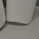 getstar Ceramic Canisters Set with Airtight Lids, Decorative Sugar Flour Container Set for Counter with Embossed Design, 20/40/80 oz Tea Coffee Sugar Jars Set Set of 3