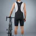 Przewalski Men's Cycling Bike Bib Short with Phone Pockets,4D Padded Breathable Biking Bicycle Bib Tights