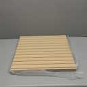 Art3d Slat Wall Panel, 3D Fluted Textured Panel 12-Tile 19.7 x 19.7in. - Oak