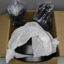 Lomoky Plug in Pendant Light, Hanging Lamp with Black Barn Pendant Lighting with 14.76ft Cord On/Off Switch, Adjustable Pulley Hanging Pendant Lighting for Kitchen Bedroom Restaurant 2 Pack