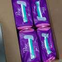 Poise Incontinence Pads & Postpartum Incontinence Pads, 3 Drop Light Absorbency, Long Length, 96 Count (4 Packs of 24)