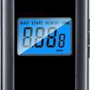 Breath Ketosis Meter Professional-Grade Ketone Breath Tester Portable Rechargeable Ketosis Breath Analyzer for Ketogenic Testing with 10 Reusable Mouthpiece
