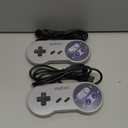 KIWITATA 2X Classic SNES USB Controller for PC Gamings, Retro SNES Wired USB Game Emulator Controller for Windows XP 7 8 11 Mac Raspberry Pi