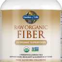 Garden of Life Raw Fiber, Organic Unflavored Fiber Powder, 30 Servings (EXP 06/05/26)