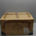 HOMEMORE Floating Nightstand with Charging Station Bedside Table LED Smart Bedside Table Wall Mounted Nightstand Black